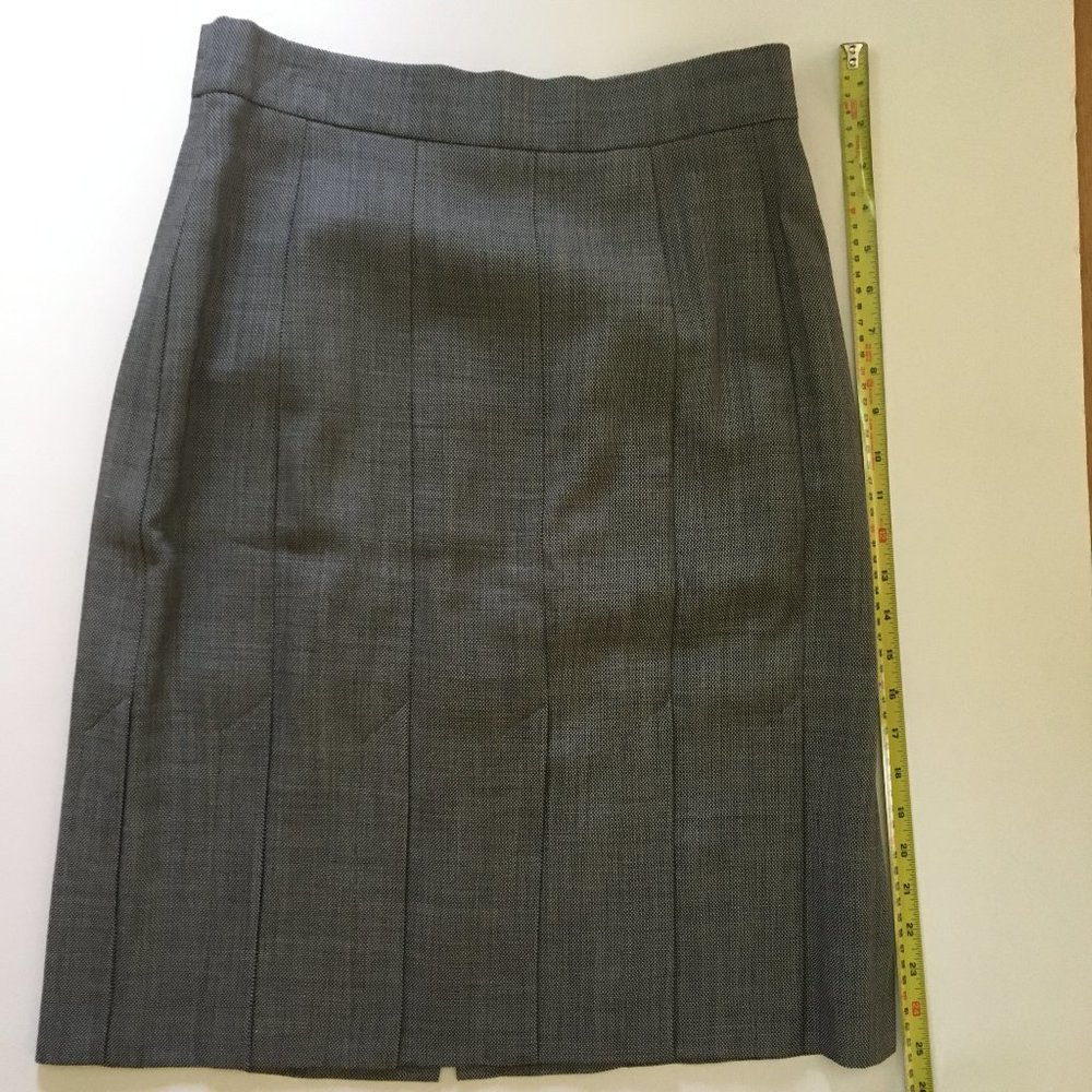 Vintage Escada Pleated Tweed Skirt
